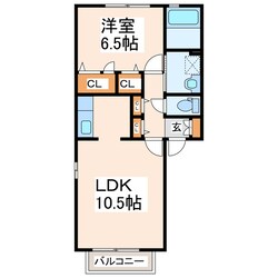 下南部入口 徒歩3分 1階の物件間取画像